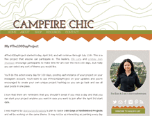 Tablet Screenshot of campfirechic.com